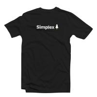 Simplex футболка черная